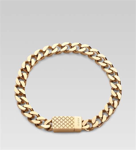 gucci gold bracelet for men|most expensive gold gucci bracelet.